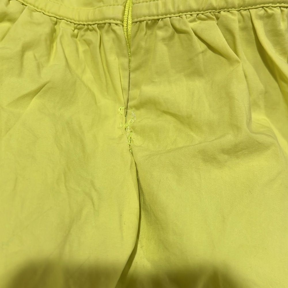 Jason Wu Neon Yellow/Green Midi dress EUC/ with repair.  Size 8 - Picture 10 of 10